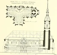 Picture 105 of 572 from Der Kirchenbau des Protestantismus von der Reformation bis zur Gegenwart, hrsg. von der Vereinigung Berliner Architekten (1893), leaf 133