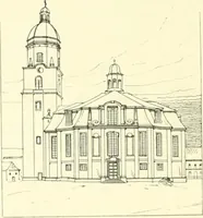 An illustration from Der Kirchenbau des Protestantismus von der Reformation bis zur Gegenwart, hrsg. von der Vereinigung Berliner Architekten (1893)