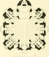 An illustration from Der Kirchenbau des Protestantismus von der Reformation bis zur Gegenwart, hrsg. von der Vereinigung Berliner Architekten (1893)