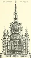 An illustration from Der Kirchenbau des Protestantismus von der Reformation bis zur Gegenwart, hrsg. von der Vereinigung Berliner Architekten (1893)