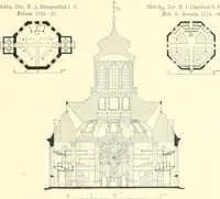 Picture 126 of 572 from Der Kirchenbau des Protestantismus von der Reformation bis zur Gegenwart, hrsg. von der Vereinigung Berliner Architekten (1893), leaf 161