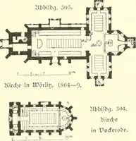 Picture 156 of 572 from Der Kirchenbau des Protestantismus von der Reformation bis zur Gegenwart, hrsg. von der Vereinigung Berliner Architekten (1893), leaf 197