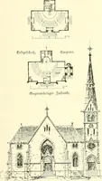 An illustration from Der Kirchenbau des Protestantismus von der Reformation bis zur Gegenwart, hrsg. von der Vereinigung Berliner Architekten (1893)