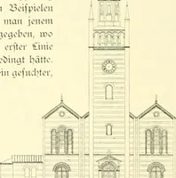 An illustration from Der Kirchenbau des Protestantismus von der Reformation bis zur Gegenwart, hrsg. von der Vereinigung Berliner Architekten (1893)