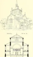 Picture 179 of 572 from Der Kirchenbau des Protestantismus von der Reformation bis zur Gegenwart, hrsg. von der Vereinigung Berliner Architekten (1893), leaf 227