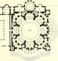 An illustration from Der Kirchenbau des Protestantismus von der Reformation bis zur Gegenwart, hrsg. von der Vereinigung Berliner Architekten (1893)