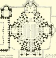 An illustration from Der Kirchenbau des Protestantismus von der Reformation bis zur Gegenwart, hrsg. von der Vereinigung Berliner Architekten (1893)