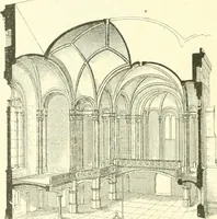 An illustration from Der Kirchenbau des Protestantismus von der Reformation bis zur Gegenwart, hrsg. von der Vereinigung Berliner Architekten (1893)
