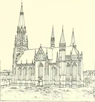 An illustration from Der Kirchenbau des Protestantismus von der Reformation bis zur Gegenwart, hrsg. von der Vereinigung Berliner Architekten (1893)