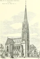 An illustration from Der Kirchenbau des Protestantismus von der Reformation bis zur Gegenwart, hrsg. von der Vereinigung Berliner Architekten (1893)