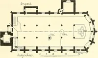 An illustration from Der Kirchenbau des Protestantismus von der Reformation bis zur Gegenwart, hrsg. von der Vereinigung Berliner Architekten (1893)