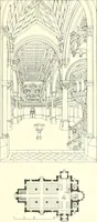 An illustration from Der Kirchenbau des Protestantismus von der Reformation bis zur Gegenwart, hrsg. von der Vereinigung Berliner Architekten (1893)