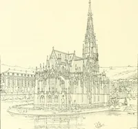 An illustration from Der Kirchenbau des Protestantismus von der Reformation bis zur Gegenwart, hrsg. von der Vereinigung Berliner Architekten (1893)