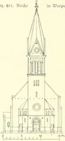 Picture 268 of 572 from Der Kirchenbau des Protestantismus von der Reformation bis zur Gegenwart, hrsg. von der Vereinigung Berliner Architekten (1893), leaf 314