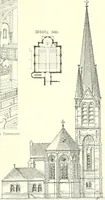 Picture 279 of 572 from Der Kirchenbau des Protestantismus von der Reformation bis zur Gegenwart, hrsg. von der Vereinigung Berliner Architekten (1893), leaf 319