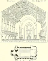 Picture 284 of 572 from Der Kirchenbau des Protestantismus von der Reformation bis zur Gegenwart, hrsg. von der Vereinigung Berliner Architekten (1893), leaf 323