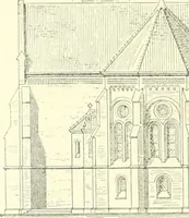 An illustration from Der Kirchenbau des Protestantismus von der Reformation bis zur Gegenwart, hrsg. von der Vereinigung Berliner Architekten (1893)