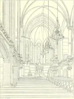 An illustration from Der Kirchenbau des Protestantismus von der Reformation bis zur Gegenwart, hrsg. von der Vereinigung Berliner Architekten (1893)