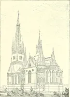 An illustration from Der Kirchenbau des Protestantismus von der Reformation bis zur Gegenwart, hrsg. von der Vereinigung Berliner Architekten (1893)