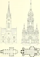 Picture 341 of 572 from Der Kirchenbau des Protestantismus von der Reformation bis zur Gegenwart, hrsg. von der Vereinigung Berliner Architekten (1893), leaf 367