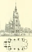 Picture 342 of 572 from Der Kirchenbau des Protestantismus von der Reformation bis zur Gegenwart, hrsg. von der Vereinigung Berliner Architekten (1893), leaf 368
