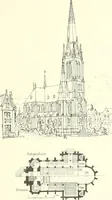 An illustration from Der Kirchenbau des Protestantismus von der Reformation bis zur Gegenwart, hrsg. von der Vereinigung Berliner Architekten (1893)