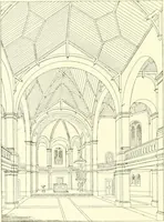 An illustration from Der Kirchenbau des Protestantismus von der Reformation bis zur Gegenwart, hrsg. von der Vereinigung Berliner Architekten (1893)