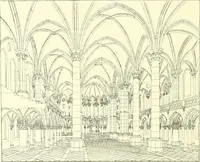 An illustration from Der Kirchenbau des Protestantismus von der Reformation bis zur Gegenwart, hrsg. von der Vereinigung Berliner Architekten (1893)