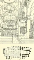 An illustration from Der Kirchenbau des Protestantismus von der Reformation bis zur Gegenwart, hrsg. von der Vereinigung Berliner Architekten (1893)
