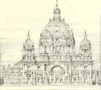 An illustration from Der Kirchenbau des Protestantismus von der Reformation bis zur Gegenwart, hrsg. von der Vereinigung Berliner Architekten (1893)