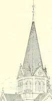 An illustration from Der Kirchenbau des Protestantismus von der Reformation bis zur Gegenwart, hrsg. von der Vereinigung Berliner Architekten (1893)