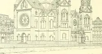 An illustration from Der Kirchenbau des Protestantismus von der Reformation bis zur Gegenwart, hrsg. von der Vereinigung Berliner Architekten (1893)
