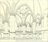 An illustration from Der Kirchenbau des Protestantismus von der Reformation bis zur Gegenwart, hrsg. von der Vereinigung Berliner Architekten (1893)