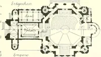 An illustration from Der Kirchenbau des Protestantismus von der Reformation bis zur Gegenwart, hrsg. von der Vereinigung Berliner Architekten (1893)