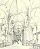 An illustration from Der Kirchenbau des Protestantismus von der Reformation bis zur Gegenwart, hrsg. von der Vereinigung Berliner Architekten (1893)