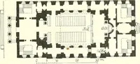 An illustration from Der Kirchenbau des Protestantismus von der Reformation bis zur Gegenwart, hrsg. von der Vereinigung Berliner Architekten (1893)
