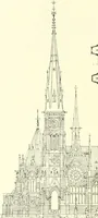 An illustration from Der Kirchenbau des Protestantismus von der Reformation bis zur Gegenwart, hrsg. von der Vereinigung Berliner Architekten (1893)
