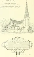 An illustration from Der Kirchenbau des Protestantismus von der Reformation bis zur Gegenwart, hrsg. von der Vereinigung Berliner Architekten (1893)