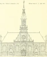 Picture 486 of 572 from Der Kirchenbau des Protestantismus von der Reformation bis zur Gegenwart, hrsg. von der Vereinigung Berliner Architekten (1893), leaf 482