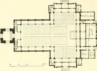 An illustration from Der Kirchenbau des Protestantismus von der Reformation bis zur Gegenwart, hrsg. von der Vereinigung Berliner Architekten (1893)
