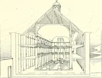 An illustration from Der Kirchenbau des Protestantismus von der Reformation bis zur Gegenwart, hrsg. von der Vereinigung Berliner Architekten (1893)