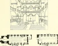 An illustration from Der Kirchenbau des Protestantismus von der Reformation bis zur Gegenwart, hrsg. von der Vereinigung Berliner Architekten (1893)