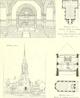An illustration from Der Kirchenbau des Protestantismus von der Reformation bis zur Gegenwart, hrsg. von der Vereinigung Berliner Architekten (1893)