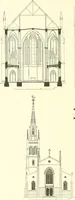 An illustration from Der Kirchenbau des Protestantismus von der Reformation bis zur Gegenwart, hrsg. von der Vereinigung Berliner Architekten (1893)