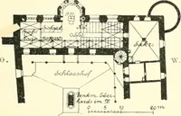 An illustration from Der Kirchenbau des Protestantismus von der Reformation bis zur Gegenwart, hrsg. von der Vereinigung Berliner Architekten (1893)