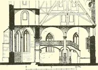 An illustration from Der Kirchenbau des Protestantismus von der Reformation bis zur Gegenwart, hrsg. von der Vereinigung Berliner Architekten (1893)