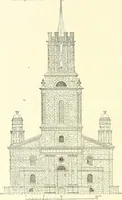 An illustration from Der Kirchenbau des Protestantismus von der Reformation bis zur Gegenwart, hrsg. von der Vereinigung Berliner Architekten (1893)