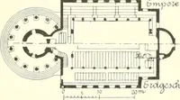 An illustration from Der Kirchenbau des Protestantismus von der Reformation bis zur Gegenwart, hrsg. von der Vereinigung Berliner Architekten (1893)