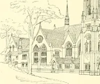 An illustration from Der Kirchenbau des Protestantismus von der Reformation bis zur Gegenwart, hrsg. von der Vereinigung Berliner Architekten (1893)