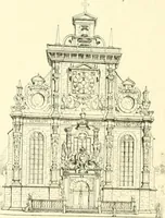 An illustration from Der Kirchenbau des Protestantismus von der Reformation bis zur Gegenwart, hrsg. von der Vereinigung Berliner Architekten (1893)